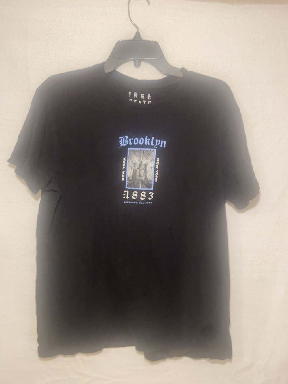 Free State Brooklyn 1883 Graphic T-Shirt Size M